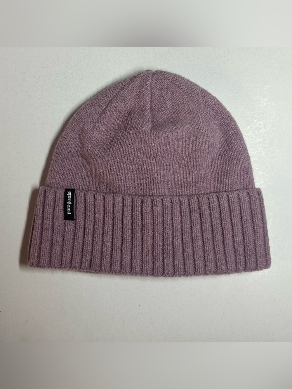 Patagonia Brodeo Beanie Recycled Wool Dusty Purple